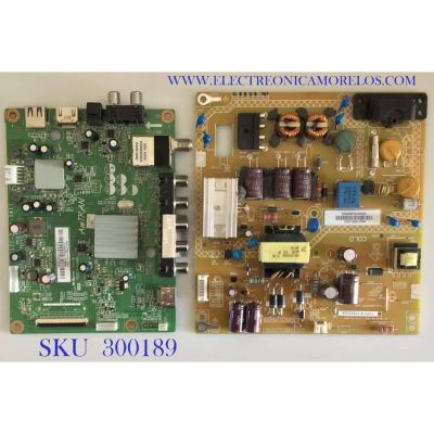 KIT DE TARJETAS PARA TV SHARP / MAIN 3632-2622-0150 / 0171-2271-5411 / FUENTE 0500-0605-0441 / FSP074-1PSZ02S / MODELO LC-32LE451U